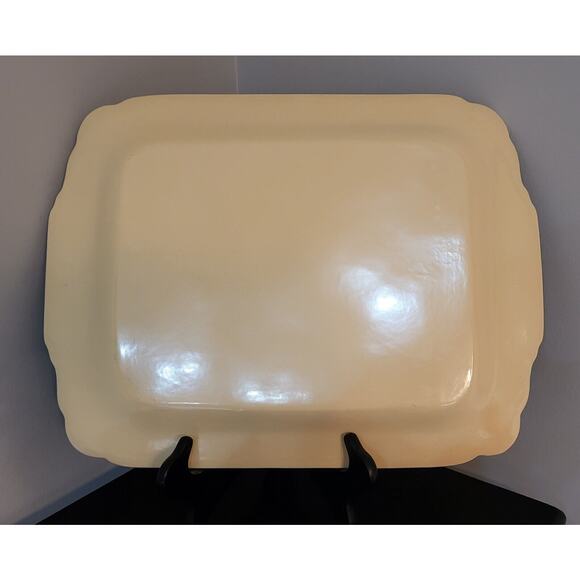 Vintage Homer Laughlin Briar Rose Serving Tray 15 1/4" x 11 1/2", Undamaged Rare - Picture 2 of 14